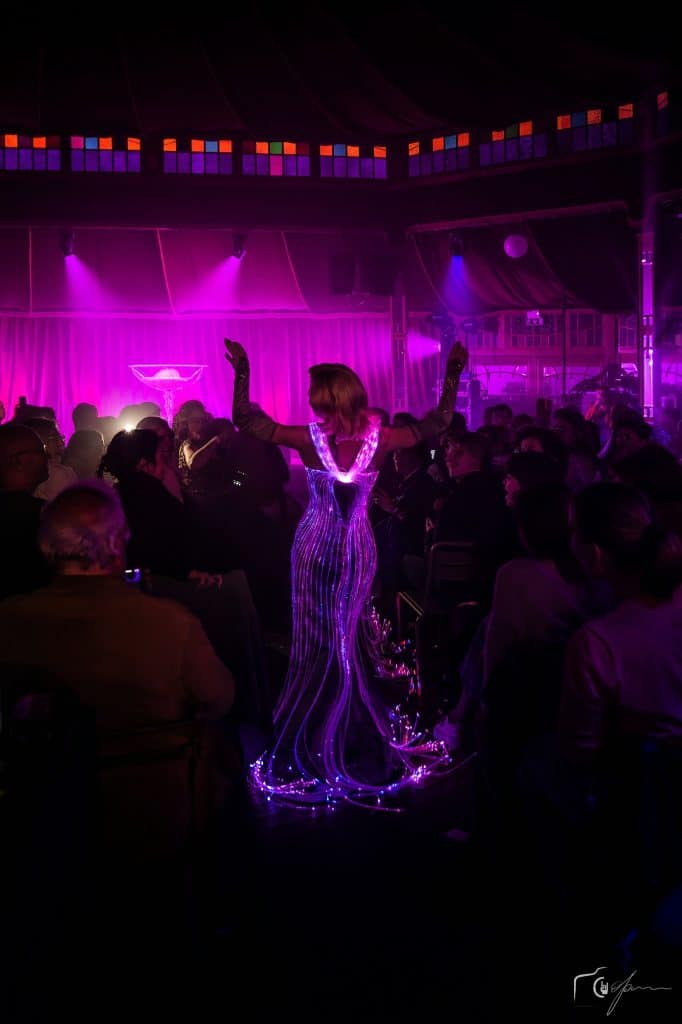 Fay Loren burlesque showgirl