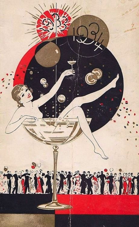 Champagne glass girl