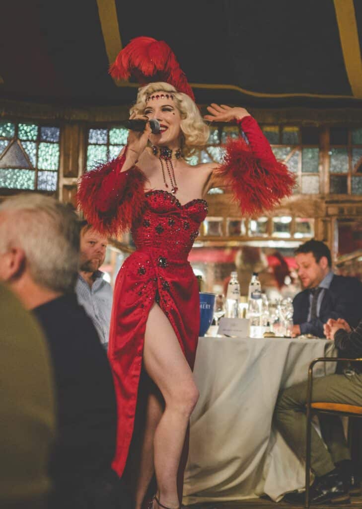 Fay Loren Miss Rouge Burlesque