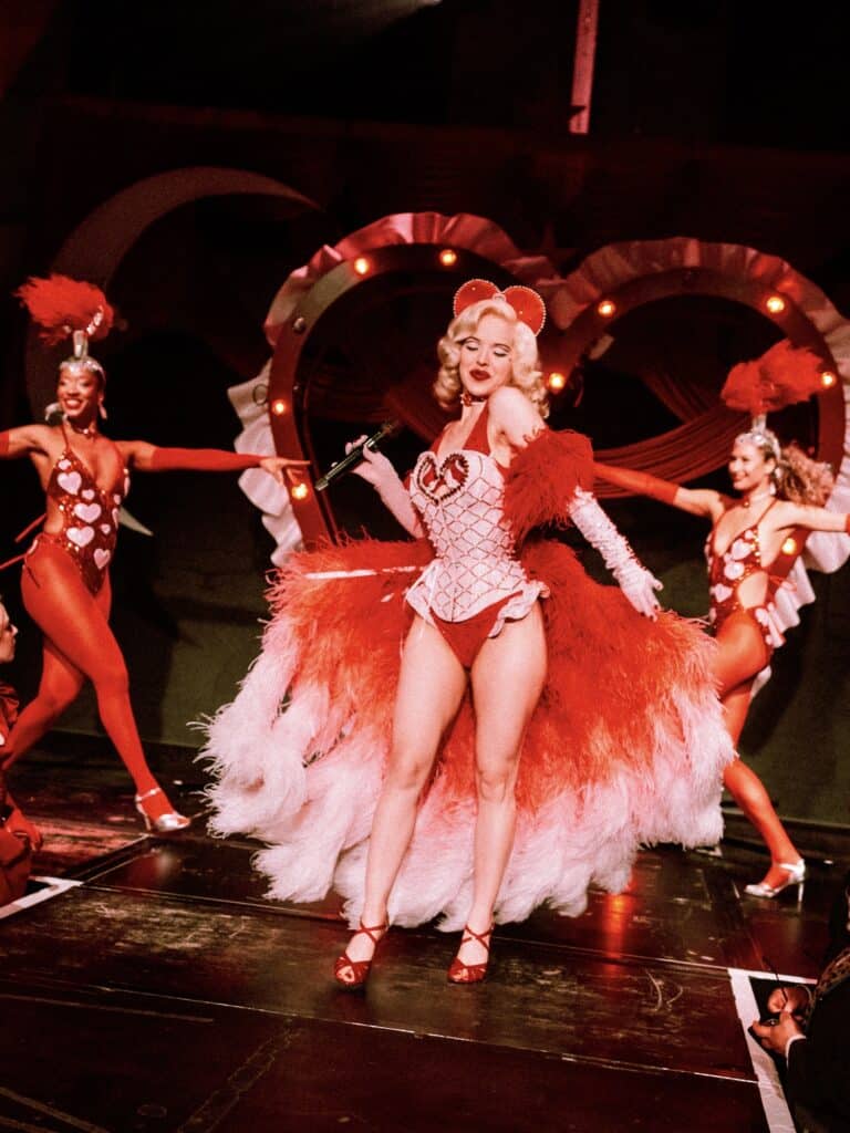 Moulin Rouge Burlesque act