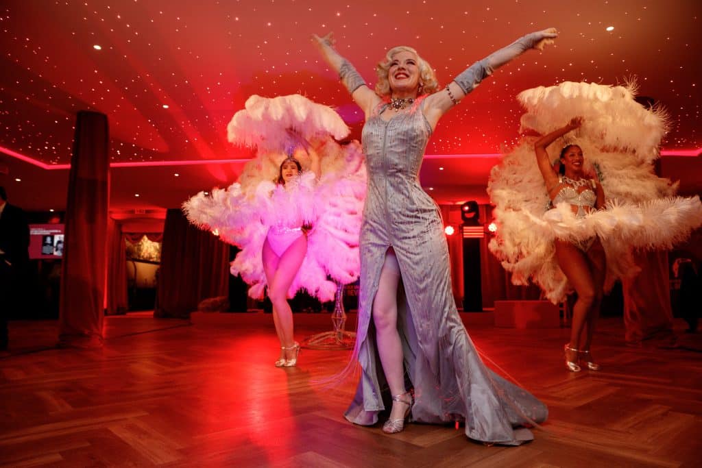 Burlesque dinnershow