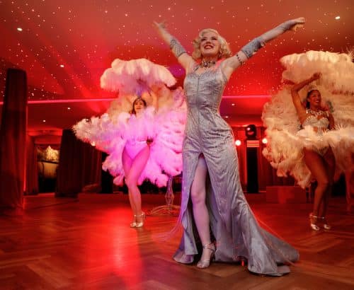 Burlesque dinnershow